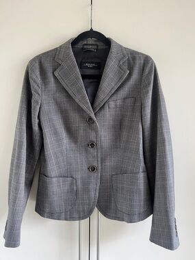 MaxMara Weekend Plaid Blazer